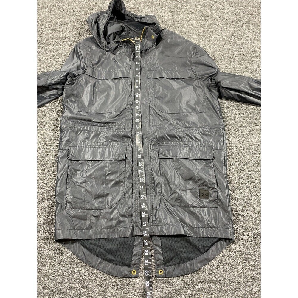 Under Armour UA Sportstyle Elite Parka Black 1306449 001 NWT Men's Size Medium - Picture 5 of 12